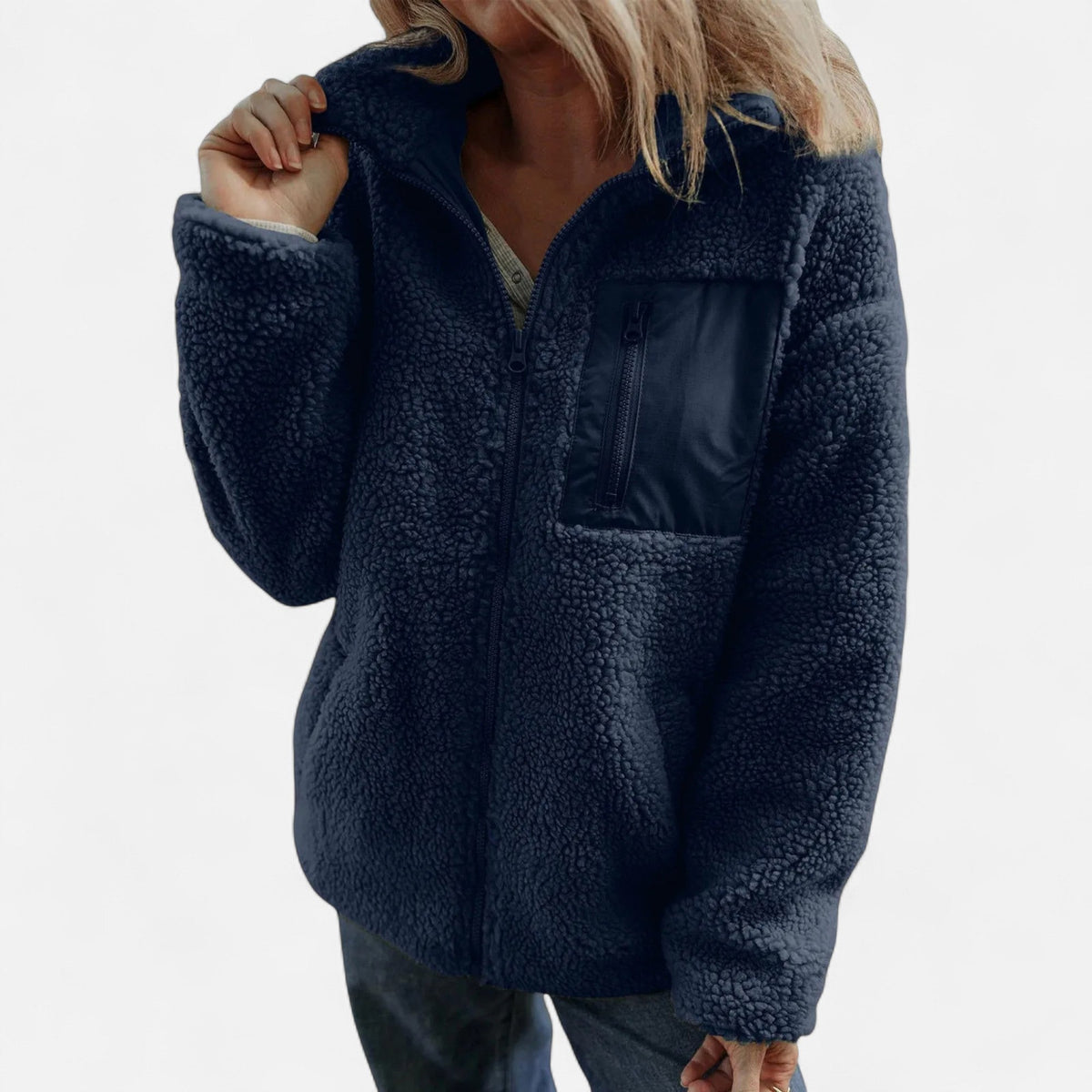 Chic Cozy Fleece Teddy Coat for Women