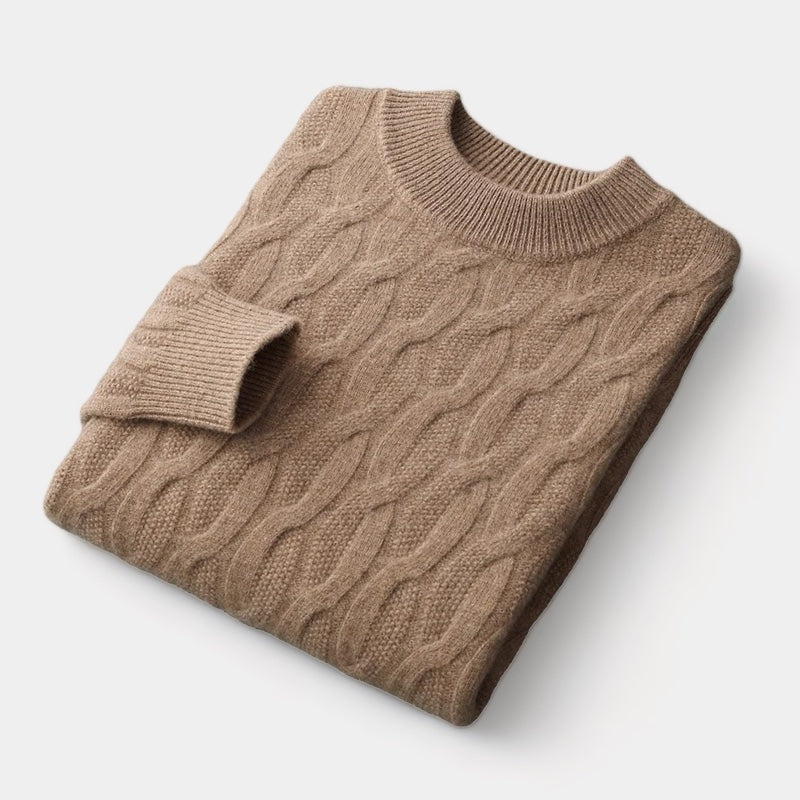 OLD MONEY Merino Wool Knitted Sweater