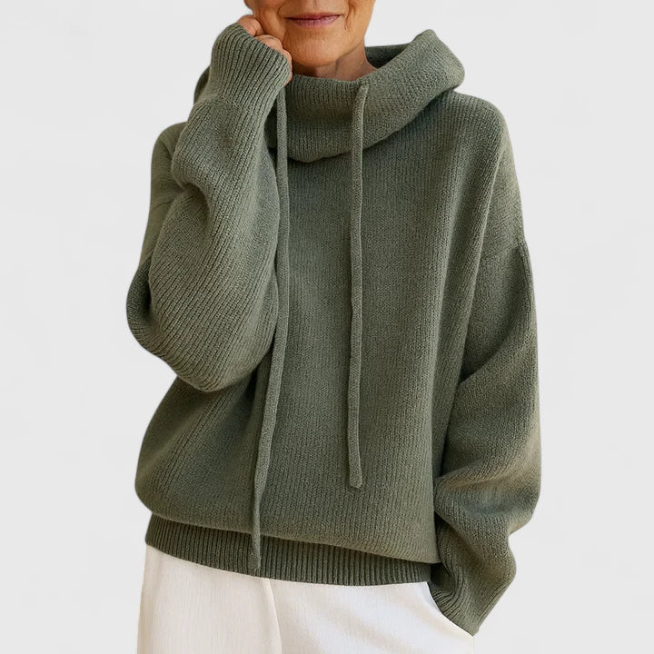 Soft Knit Hoodie for Women - Cozy Sweater for Ultimate Relaxation