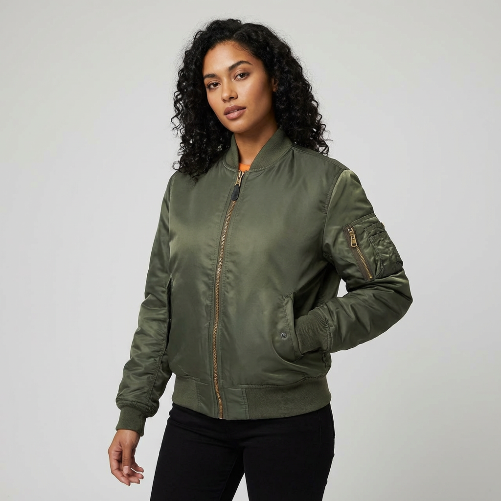 Ladies' Bomber Jacket | Sleek Style with a Modern Look
