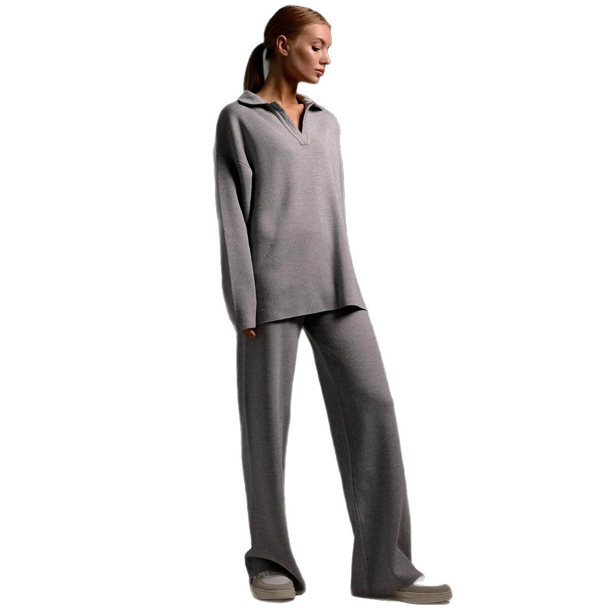 Co-ord Set Ladies Loungewear Top and Trousers