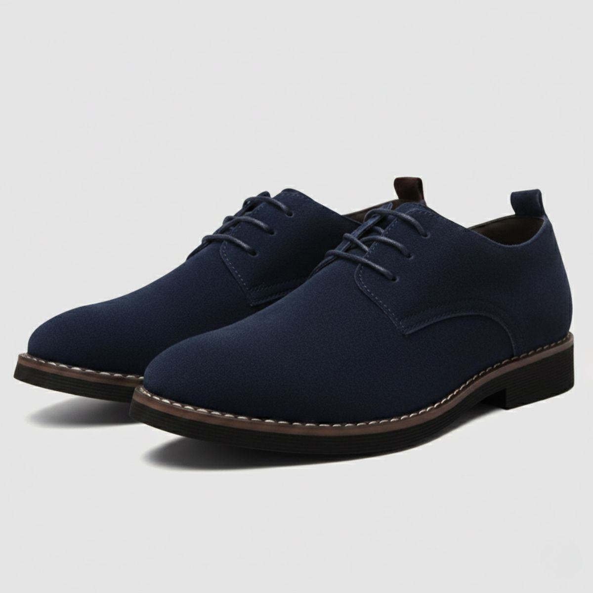Suede Oxford Shoes for Men