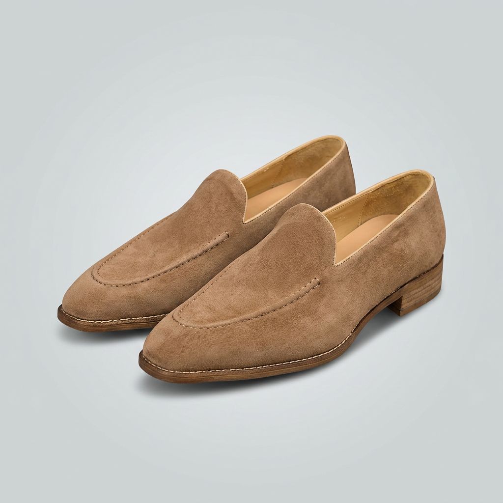 Lyndhurst Suede Venetian Loafer