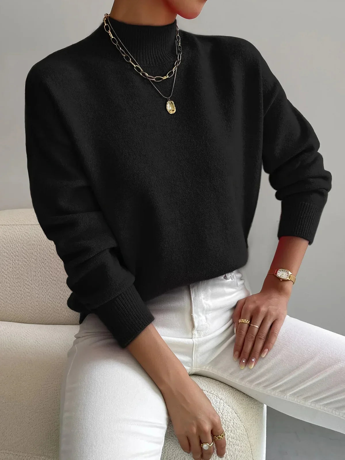 Ladies' Turtleneck | Timeless Elegance and Warmth in One