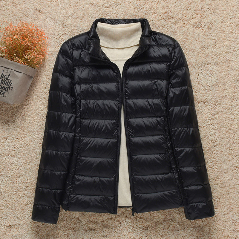 Quilted Hooded Lightweight Padded Jacket