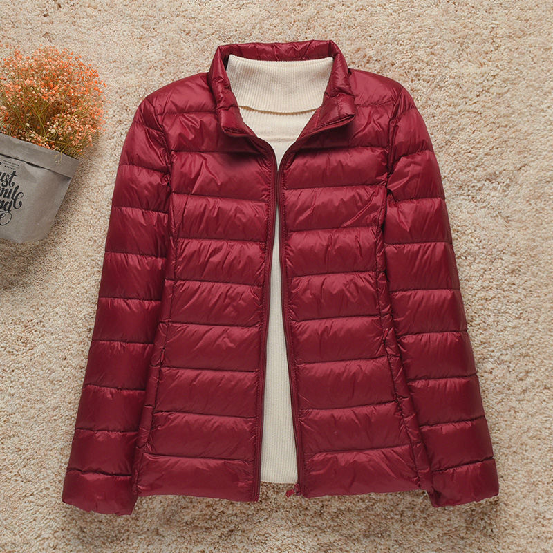 Quilted Hooded Lightweight Padded Jacket