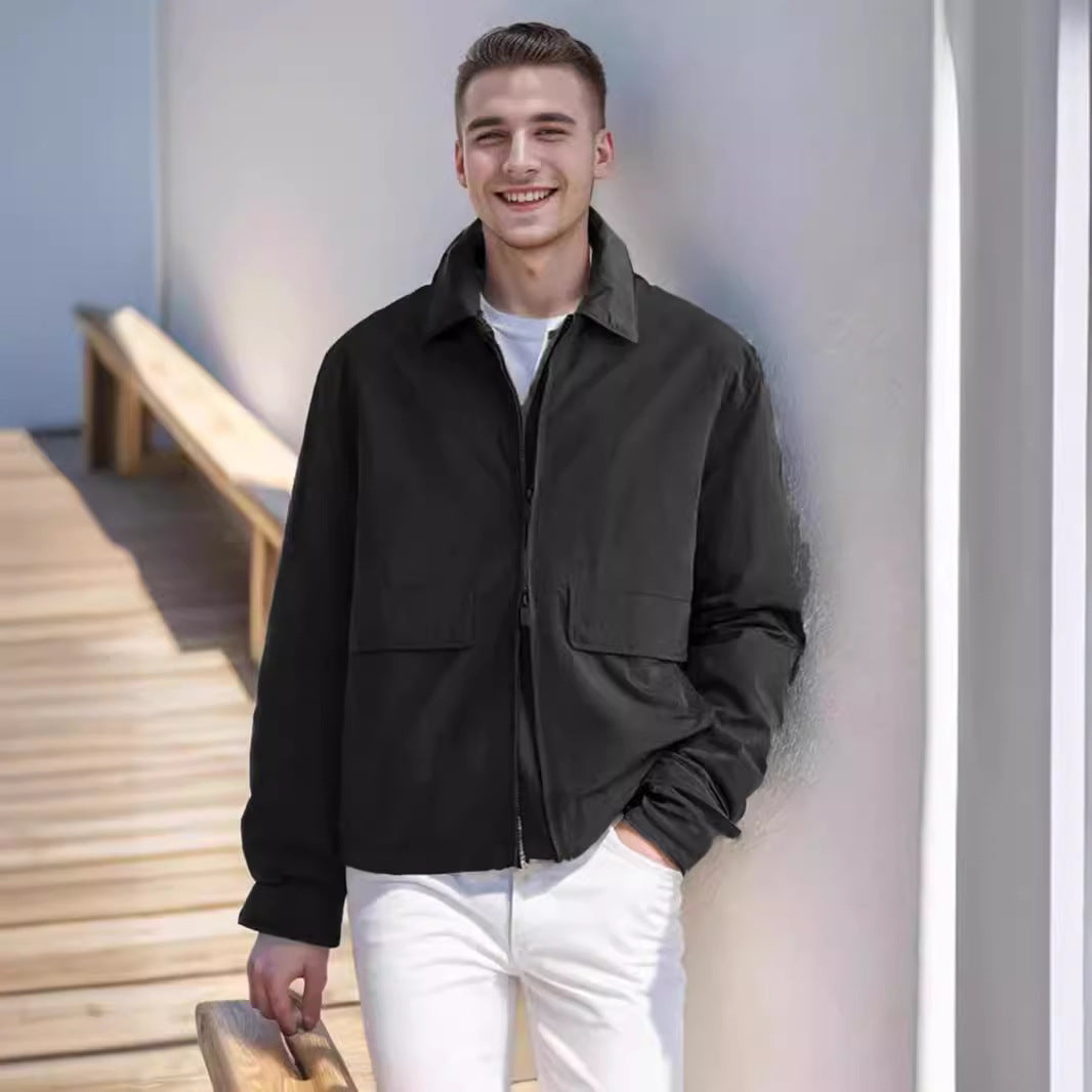 Lightweight Water-Repellent Casual Jacket for Men