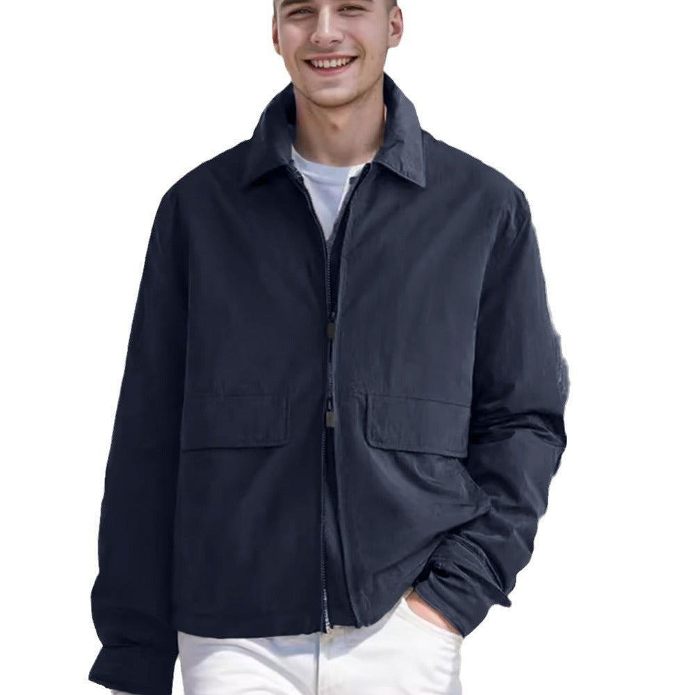 Lightweight Water-Repellent Casual Jacket for Men
