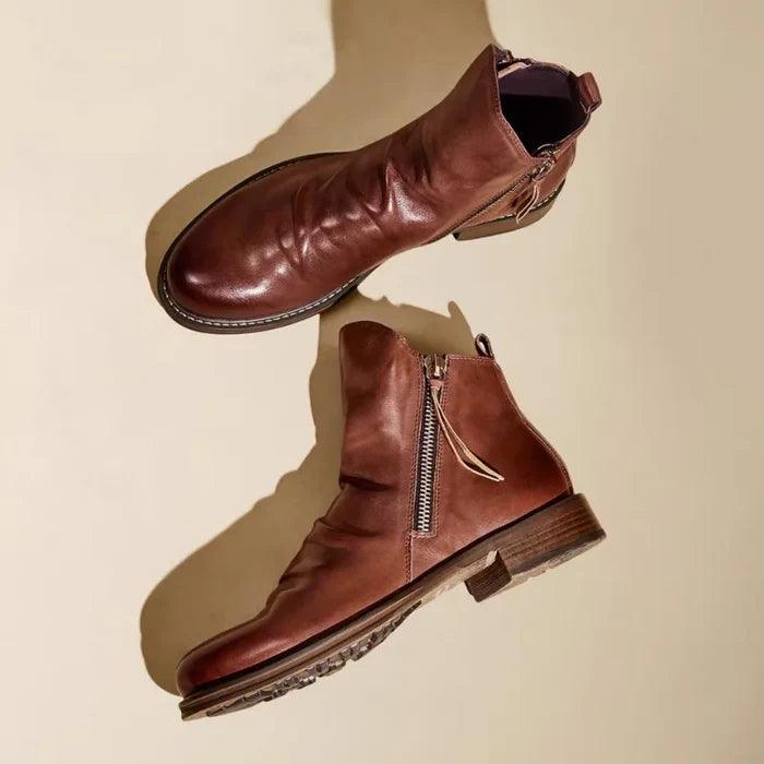 Classic Handcrafted Men's Chelsea Boots - Comfortable Pull-On Design