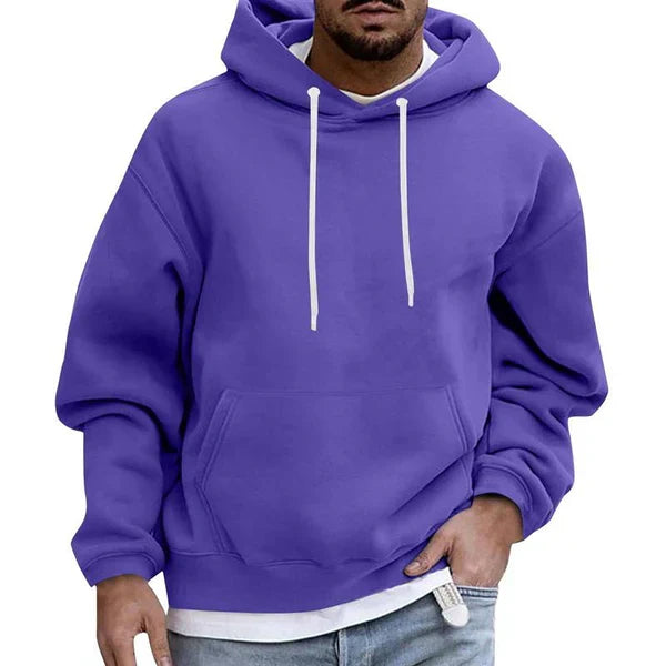 Men's Cozy Hoodie with Convenient Pocket