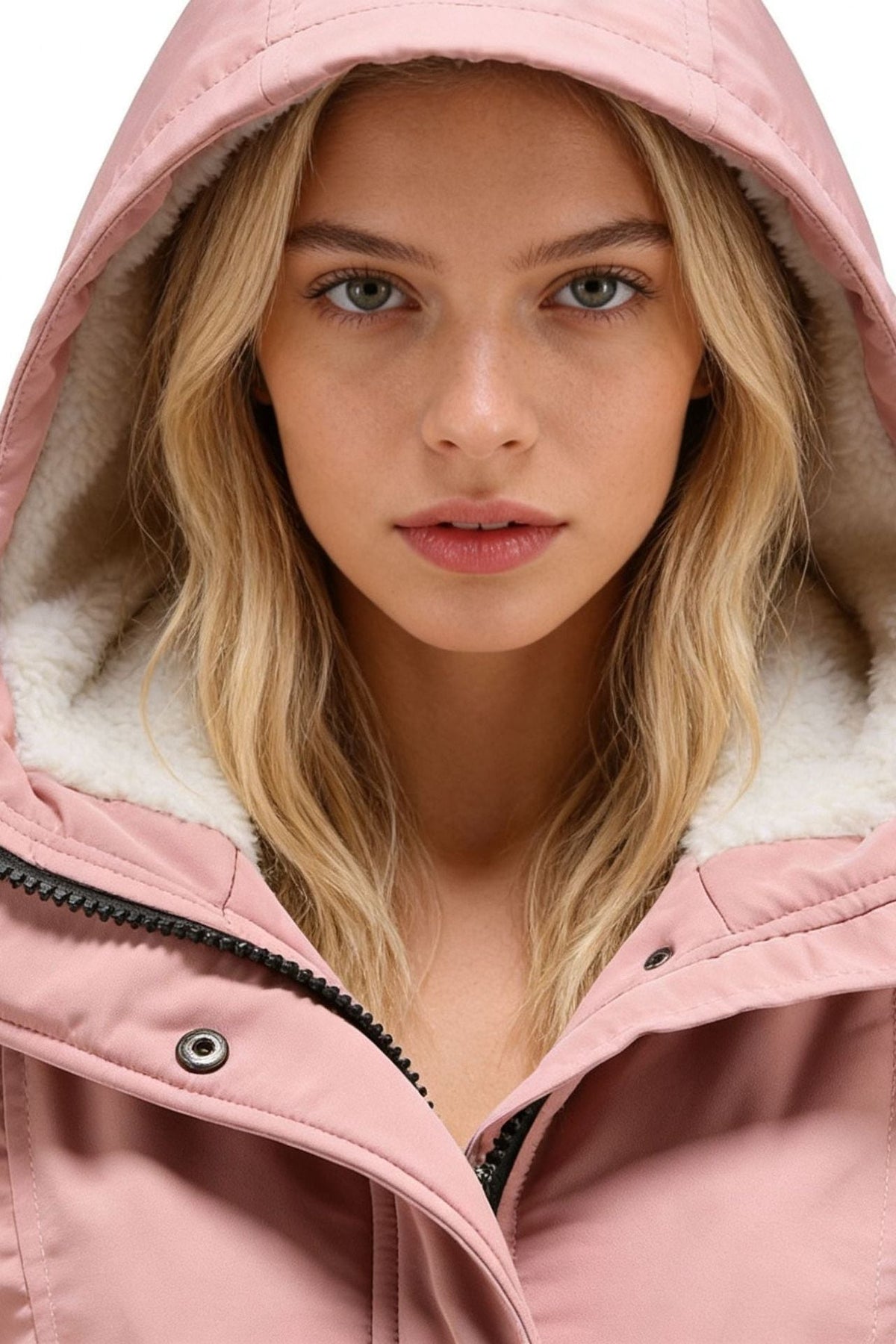 Warm Parka with Hood