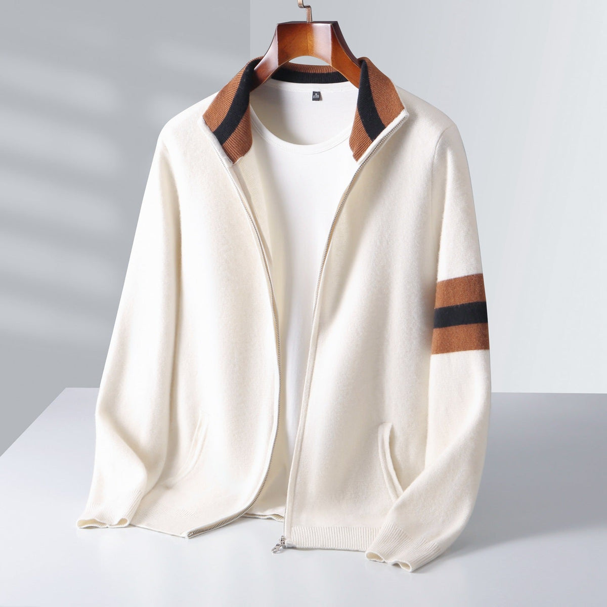Dorian Knit Wool Cardigan