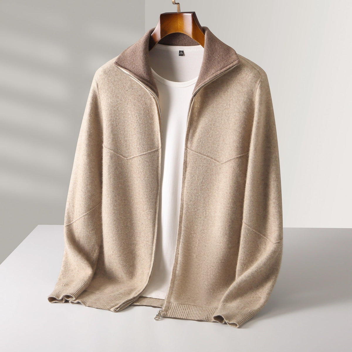 Foster Knit Wool Cardigan