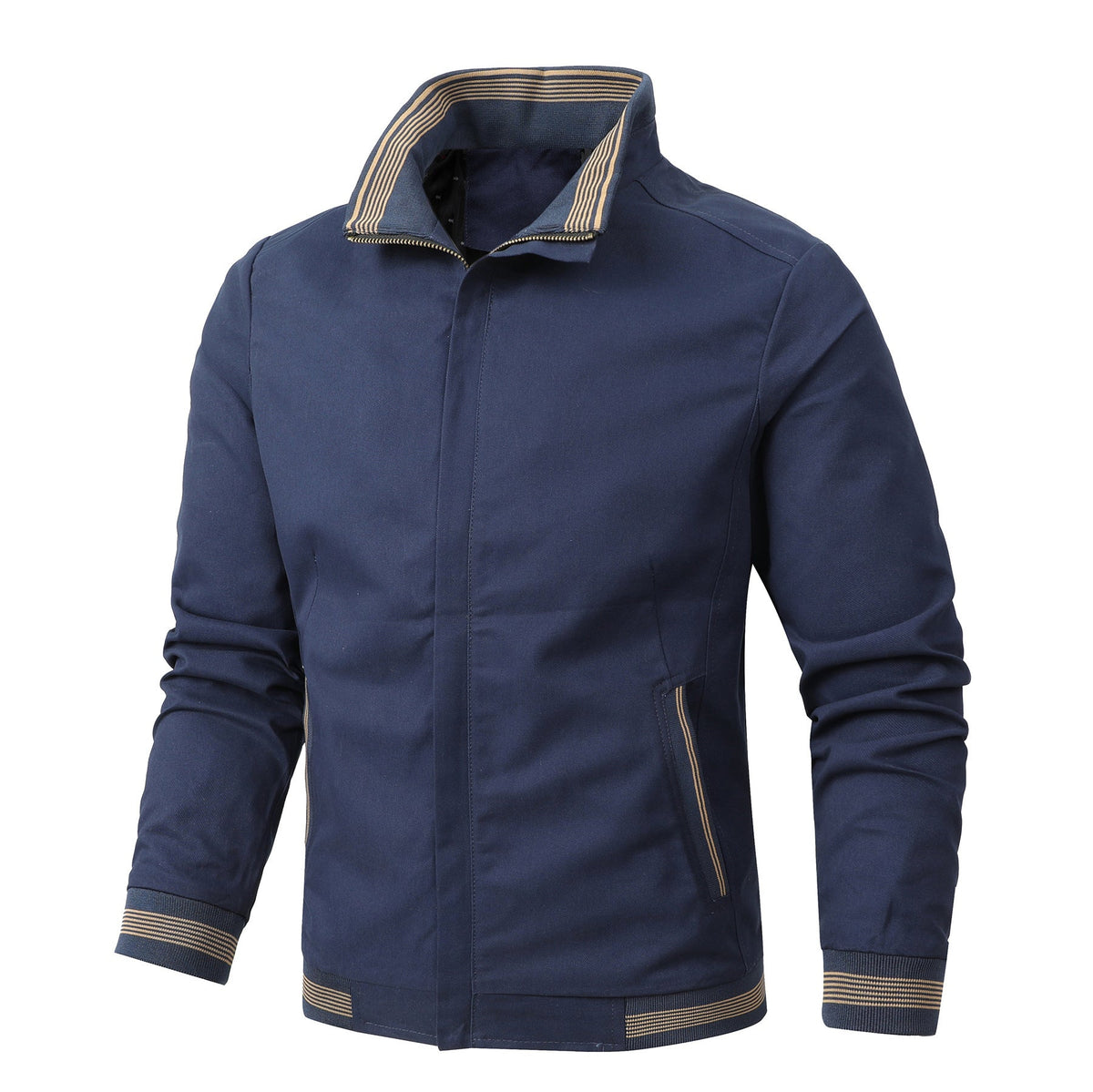 Gilberto Cotton Jacket with Fleece Lining