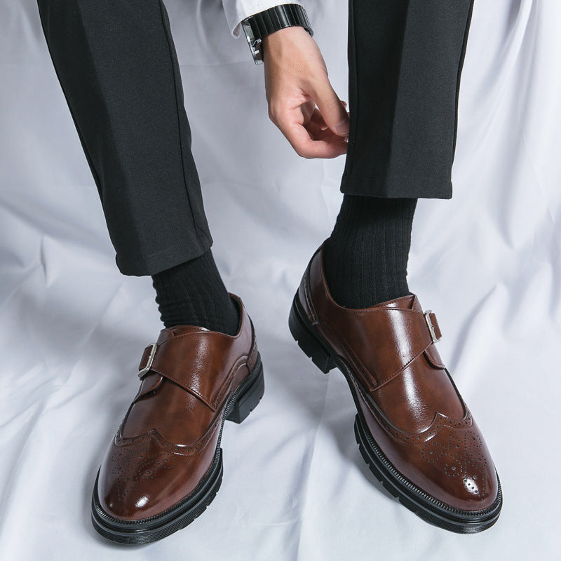 Sarto Buckled Dress Shoes