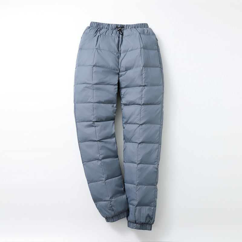 Nord Taschen Men's Quilted Thermal Pants with Elastic Hem