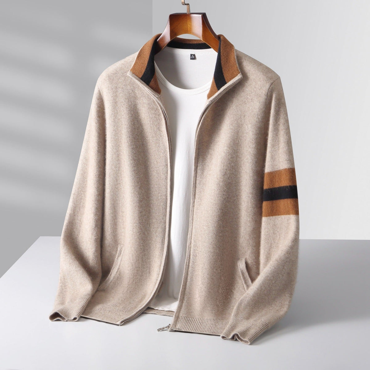 Dorian Knit Wool Cardigan