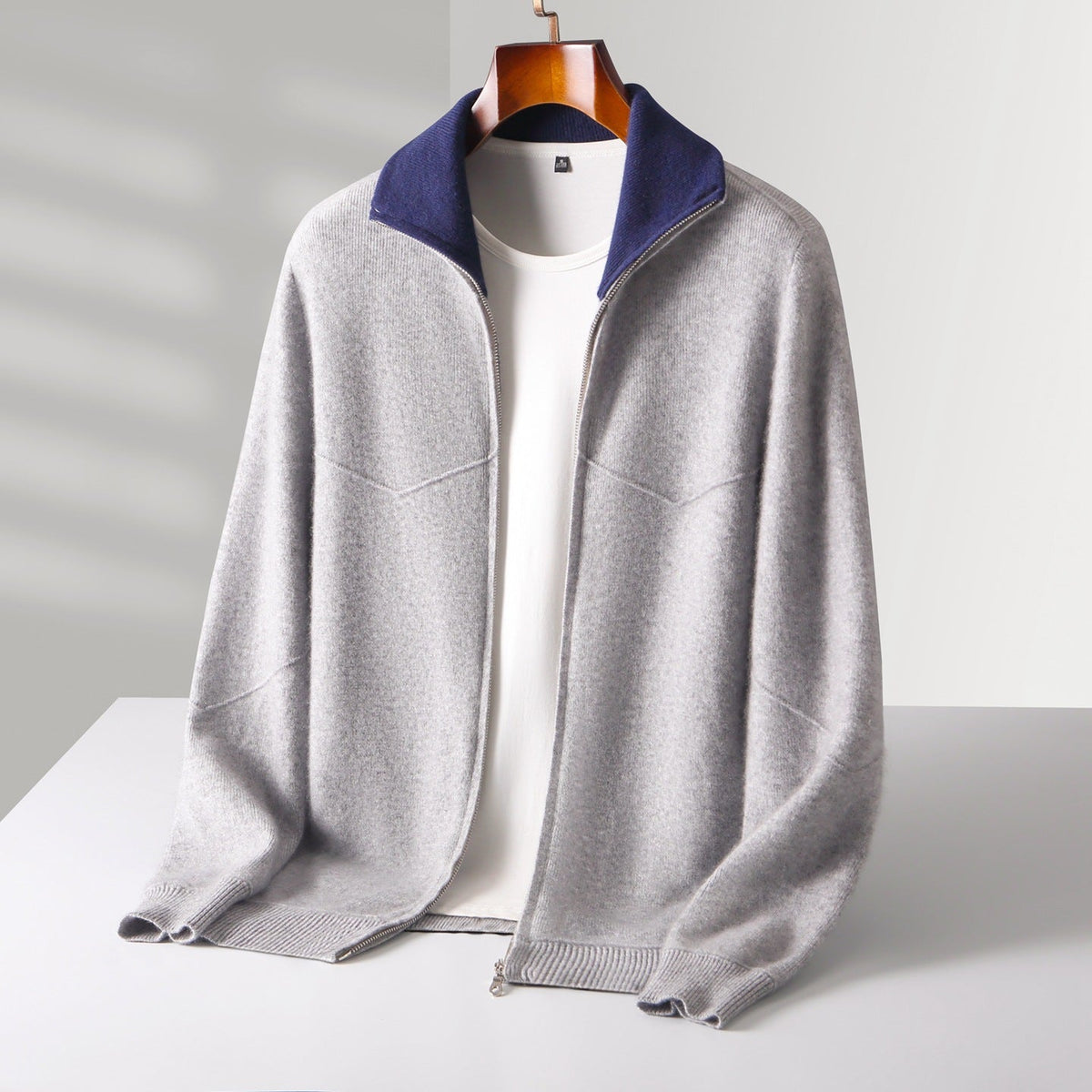 Foster Knit Wool Cardigan