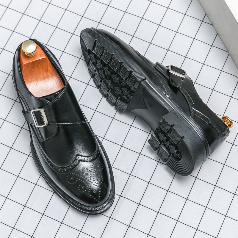 Sarto Buckled Dress Shoes
