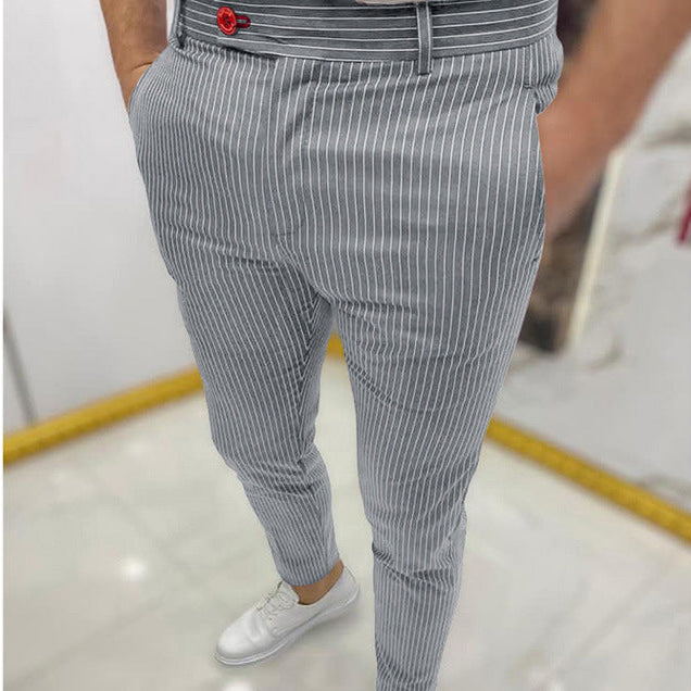 Slim Fit Casual Trousers