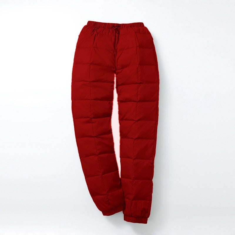 Nord Taschen Men's Quilted Thermal Pants with Elastic Hem