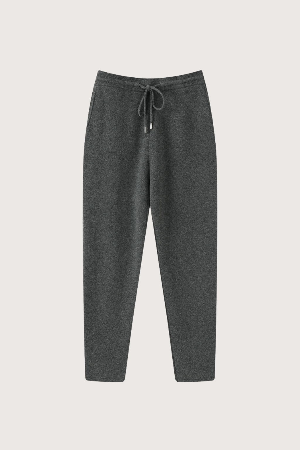 Men's Merino Wool High Waist Thick Casual Warm Trousers