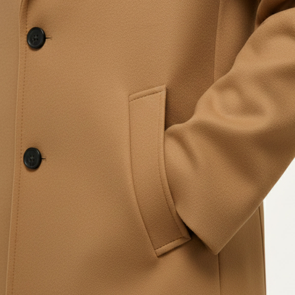 Timeless Cotton Winter Overcoat for Men