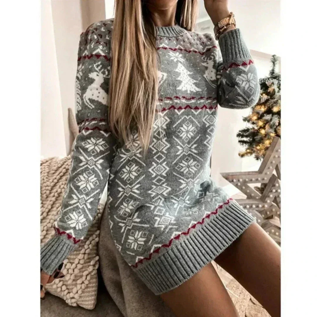 Ladies Knitted Christmas Dress | Warm, Festive and Delightfully Comfortable