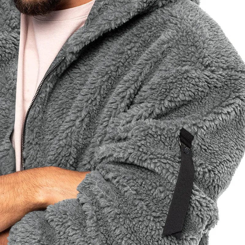 Men's Teddy Fleece Vest | Warmth, comfort with a sporty look