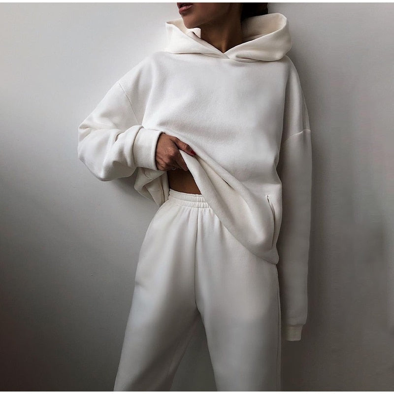 Esther | Women's Cozy Relaxed Fit Hoodie and Jogger Set