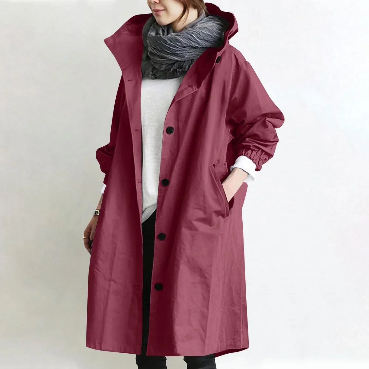 Women's Relaxed Long Coat