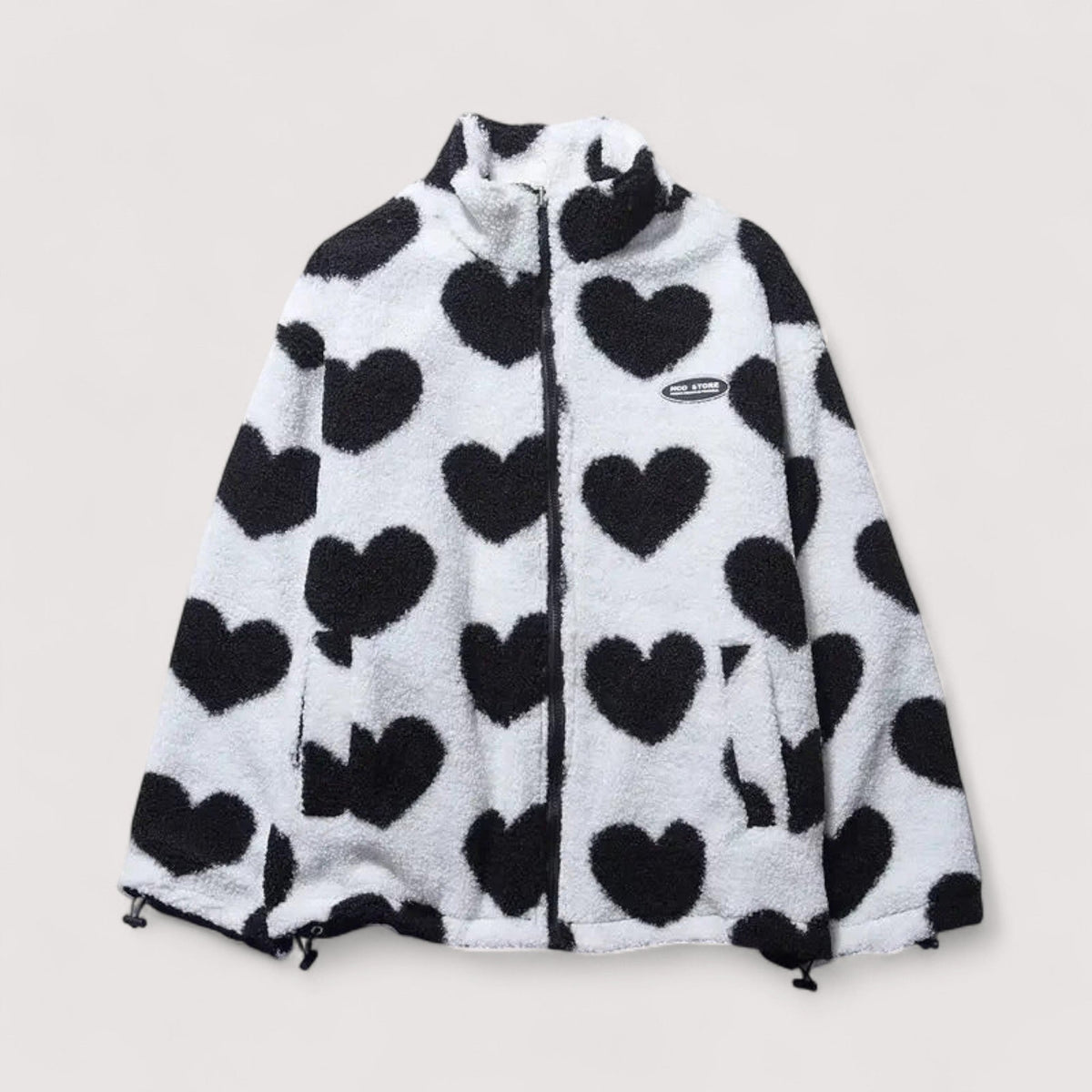 Women's Heart-Shaped Reversible Jacket