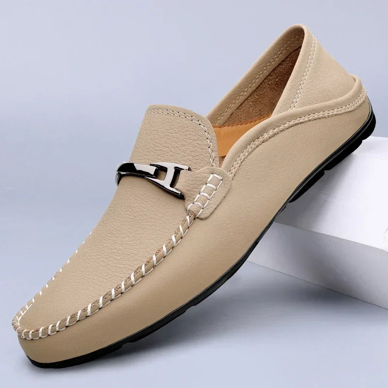 Melver Authentic Leather Loafers