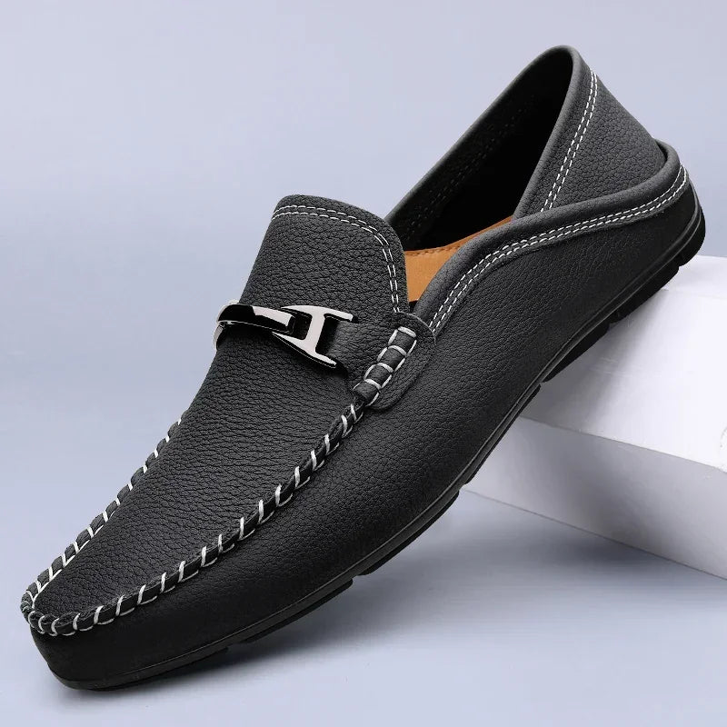 Melver Authentic Leather Loafers