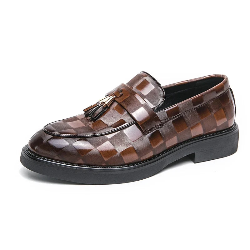 Lorenzo Authentic Leather Slip-On Shoes
