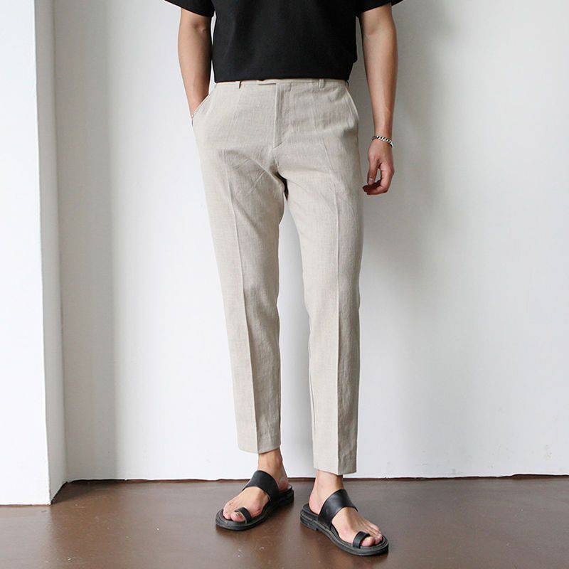 OLD MONEY Linen Trousers