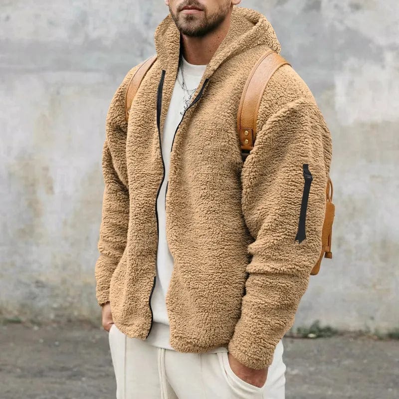 Men's Teddy Fleece Vest | Warmth, comfort with a sporty look