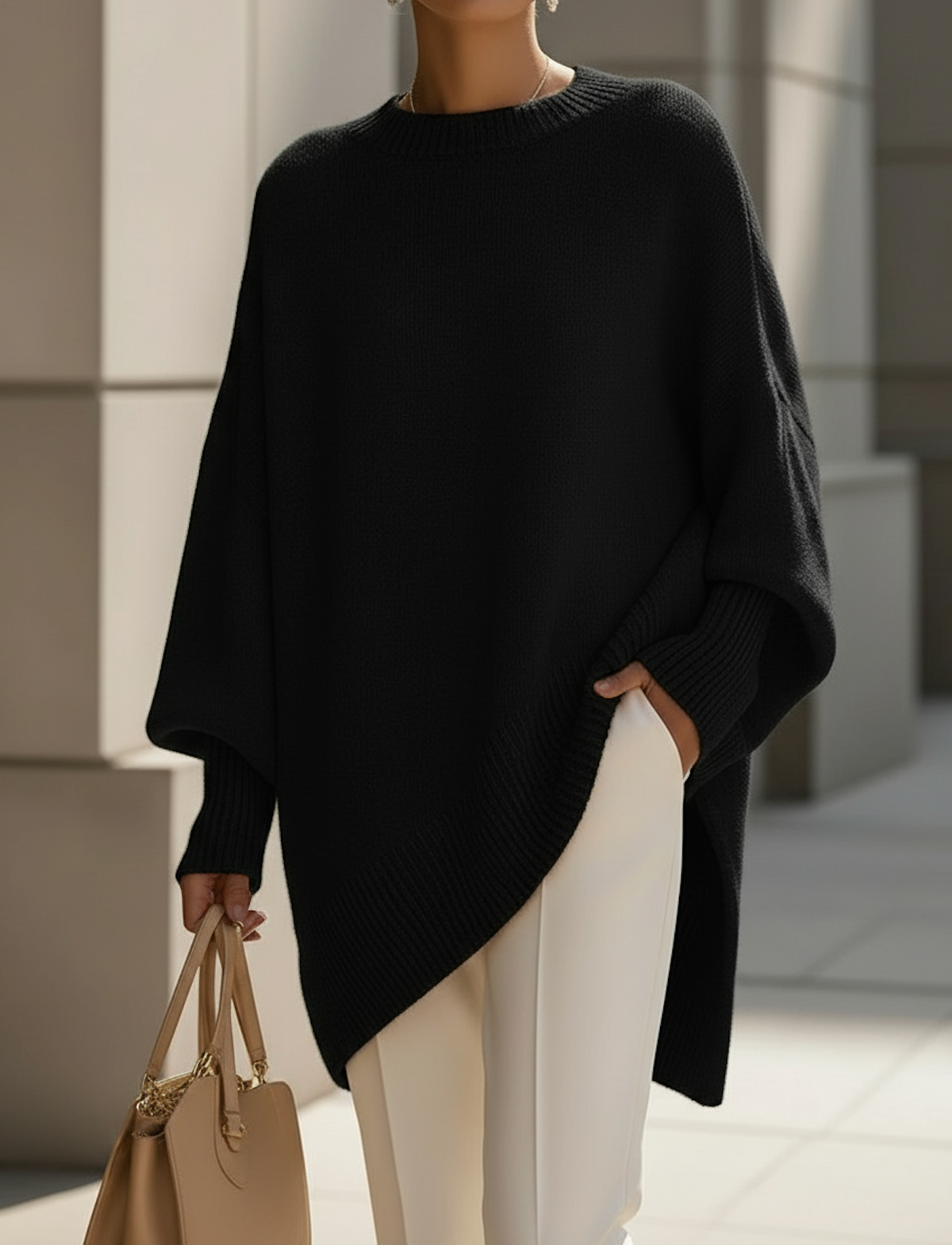 Rania | Chic Oversized Knit Sweater