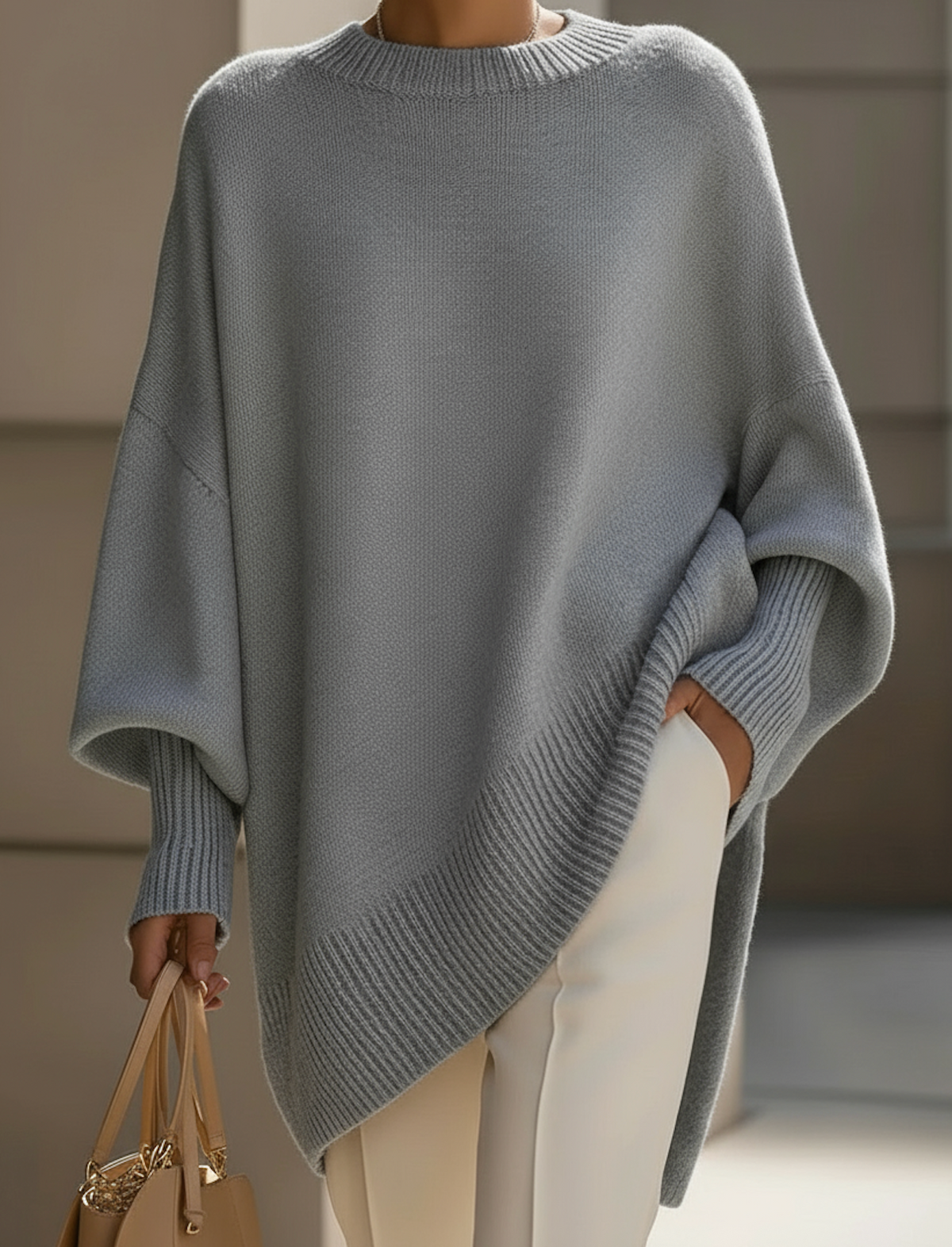 Rania | Chic Oversized Knit Sweater
