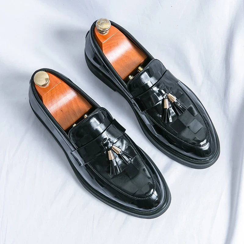 Lorenzo Authentic Leather Slip-On Shoes