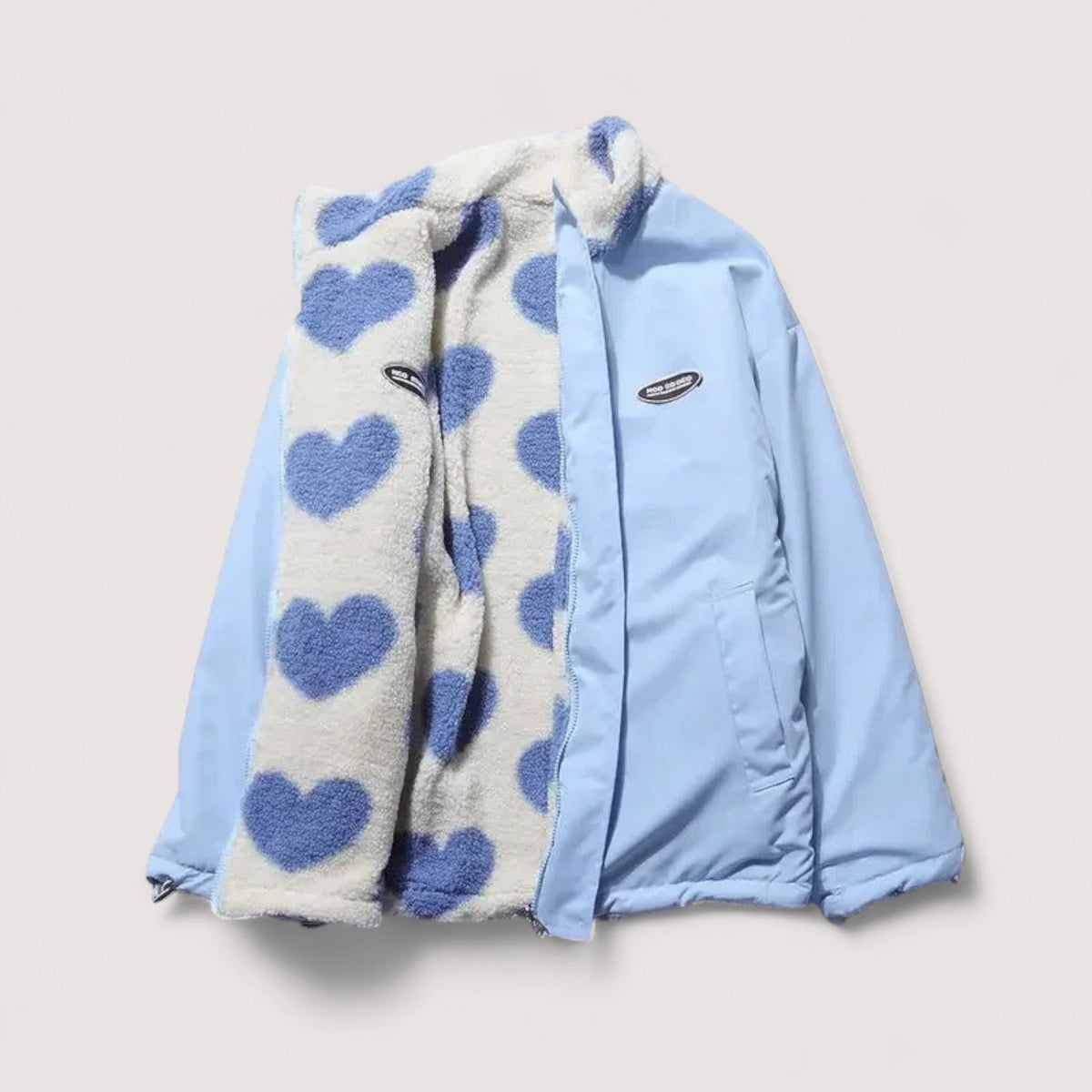 Women's Heart-Shaped Reversible Jacket