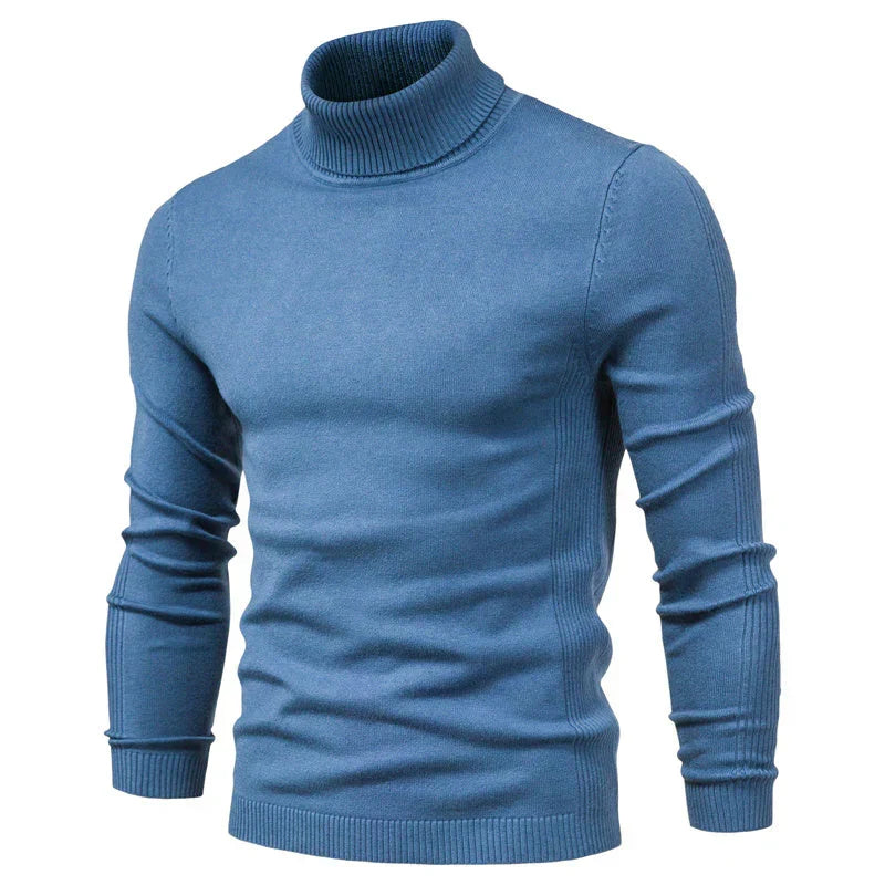 Men's Roll Neck Jumper | Soft and Breathable Material
