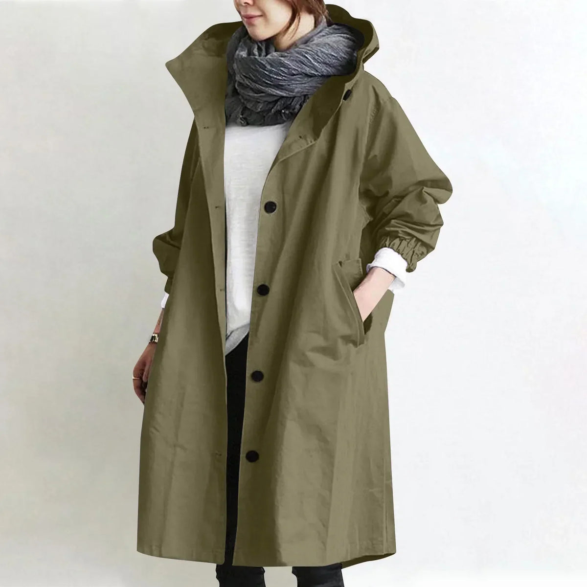 Women's Relaxed Long Coat