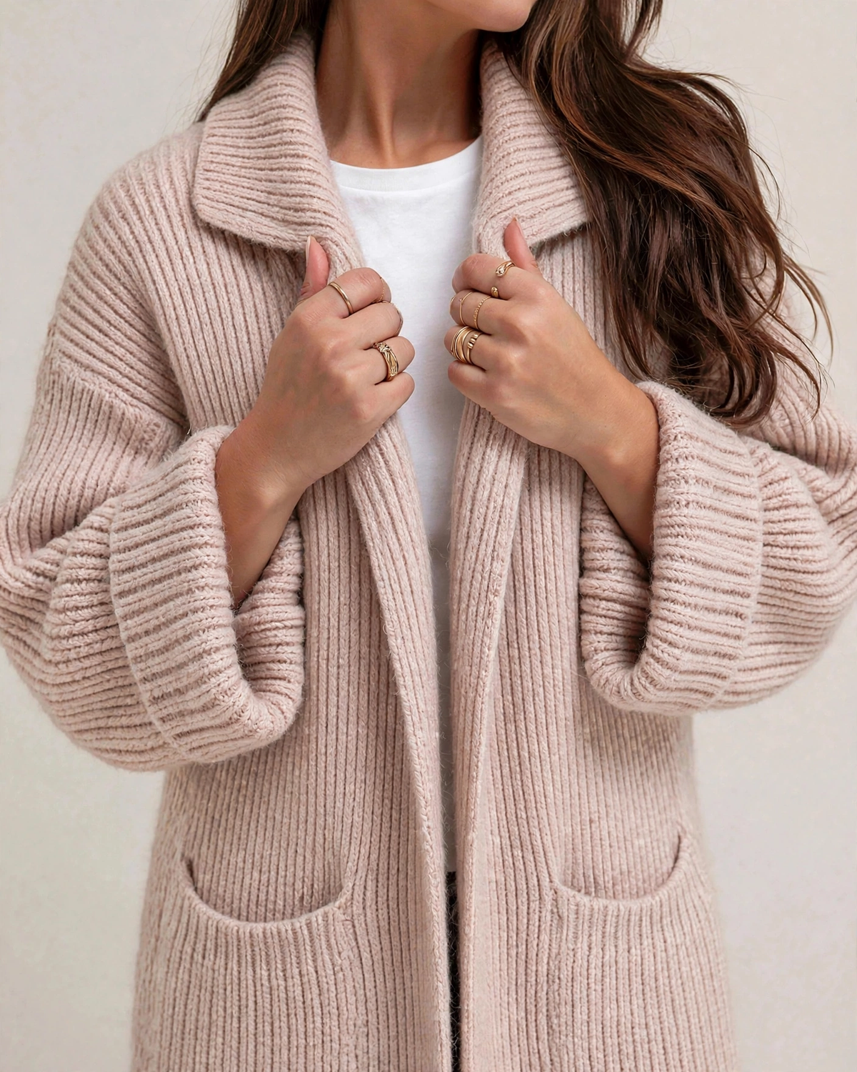 Chic and Comfortable Long Knit Cardigan for Women