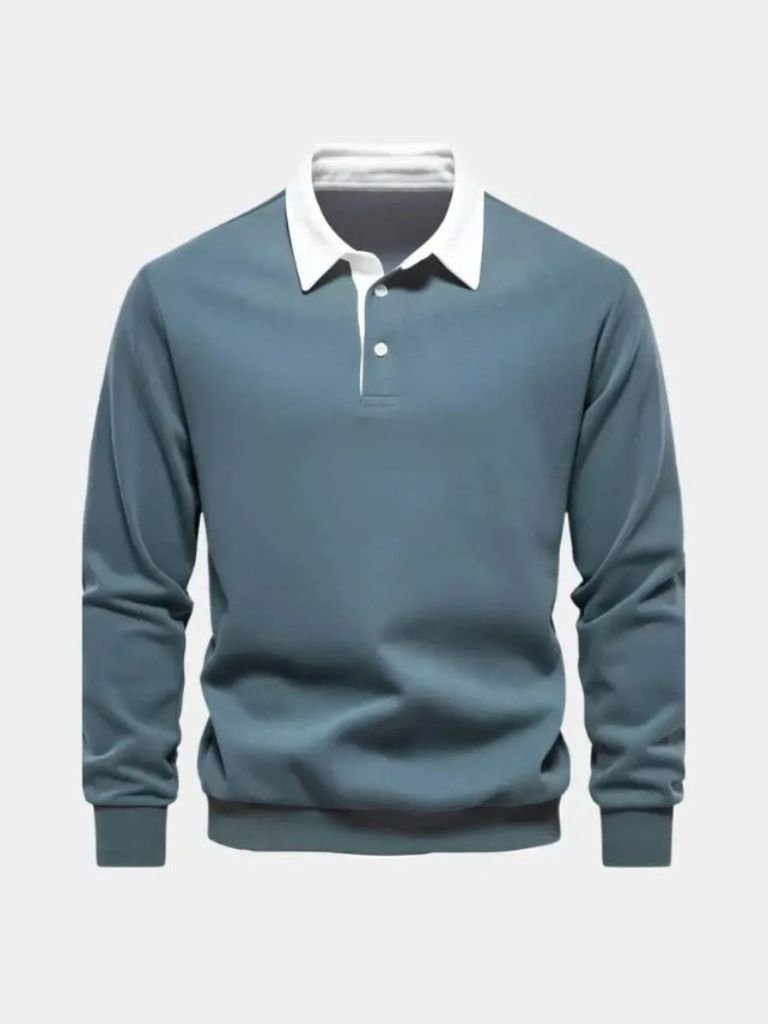 Classic High-Quality Men's Polo Shirt - Elegant Style