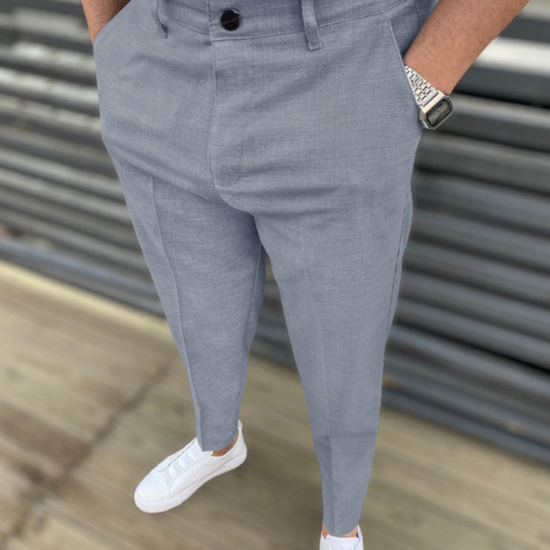 Slim Fit Casual Trousers