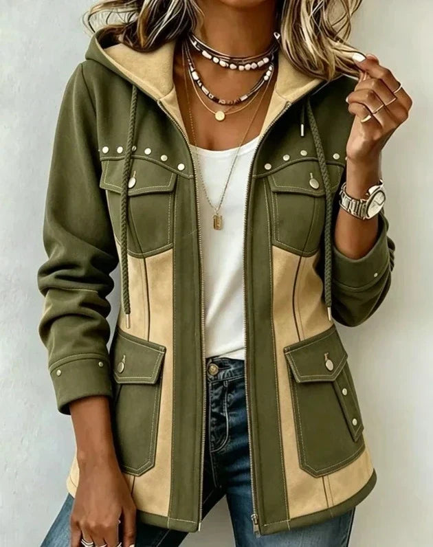 Women’s Color-Block Hoodie