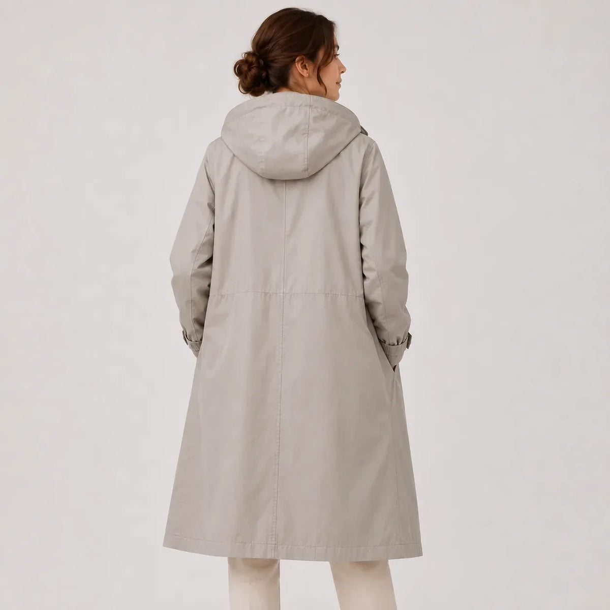 Ladies' Rain Jacket with Hood