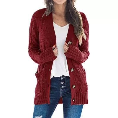Women's Classic Fit Cozy Knit Layering Sweater