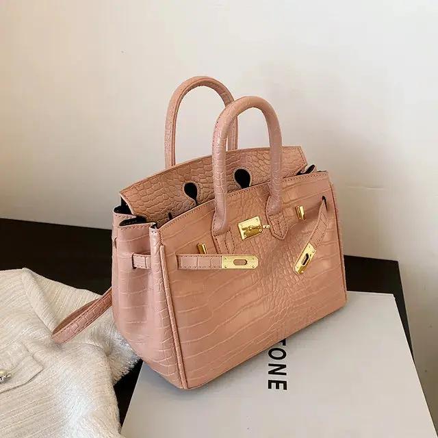 Spacious Women's Handbag with Multiple Compartments and Adjustable Strap